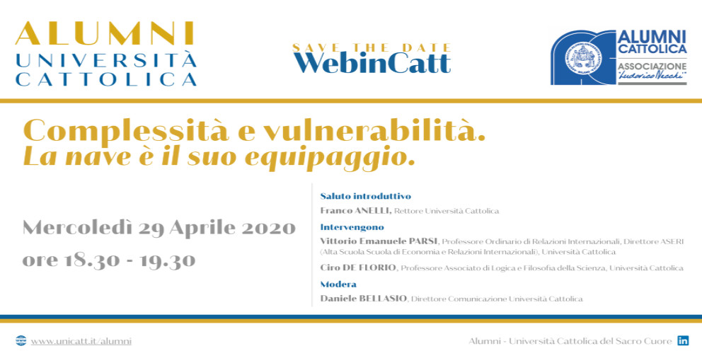 Complessità e vulnerabilità. La nave è il suo equipaggio.