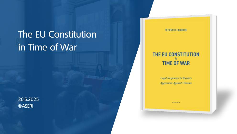 The EU Constitution in time of war