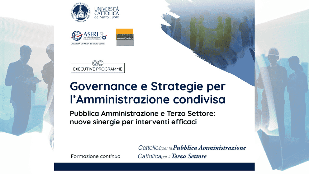 Governance e Strategie per l'Amministrazione condivisa
